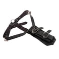 thumbnail image 2 of Vaina de guerrero medieval Hugo Accesorios disfraz cosplay Soporte de Cuero PU Negro, 2 of 9