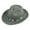 Gray, variant on Vintage Gentleman Hat Cosplay Costume Fedoras Stage Show Hat Halloween Costume Belt Warm Hat