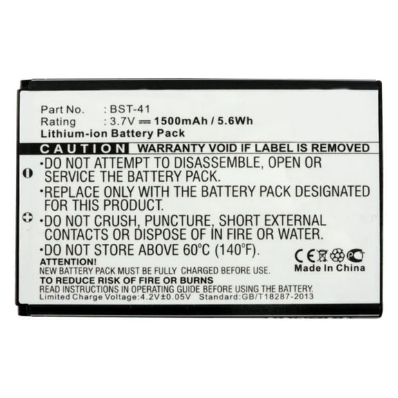 Batteries N Accessories BNA-WB-L3495 Cell Phone Battery - Li-Ion, 3.7V, 1500 mAh, Ultra High Capacity Battery - Replacement for NTT Docomo BST-41 Battery