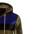 thumbnail image 4 of Sudadera con capucha de terciopelo para hombre, sudadera con bolsillo, informal, para uso diario, para vacaciones, ropa deportiva Pompotops  oipoqjl17607, 4 of 4
