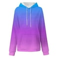 thumbnail image 4 of Utoimkio Oversized Tie Dye Hoodies for Women Plus Size Hoodie Long Sleeve Pullover Sweatshirts for Women Loose Fit Pullover Tops Fall Outfits, 4 of 4