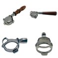 thumbnail image 2 of Coffee Machine Part 54mm Stainless Steel Handle Head Portafilter Handle Replacement Head Suitable for Perfect Brewing, 2 of 4