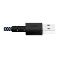 thumbnail image 4 of Eaton Tripp Lite Series Heavy-Duty USB-A to Lightning Sync/Charge Cable, MFi Certified - M/M, USB 2.0, 6 ft. (1.83 m) - Lightning cable - USB male to Lightning male - 6 ft - black, white, 4 of 5