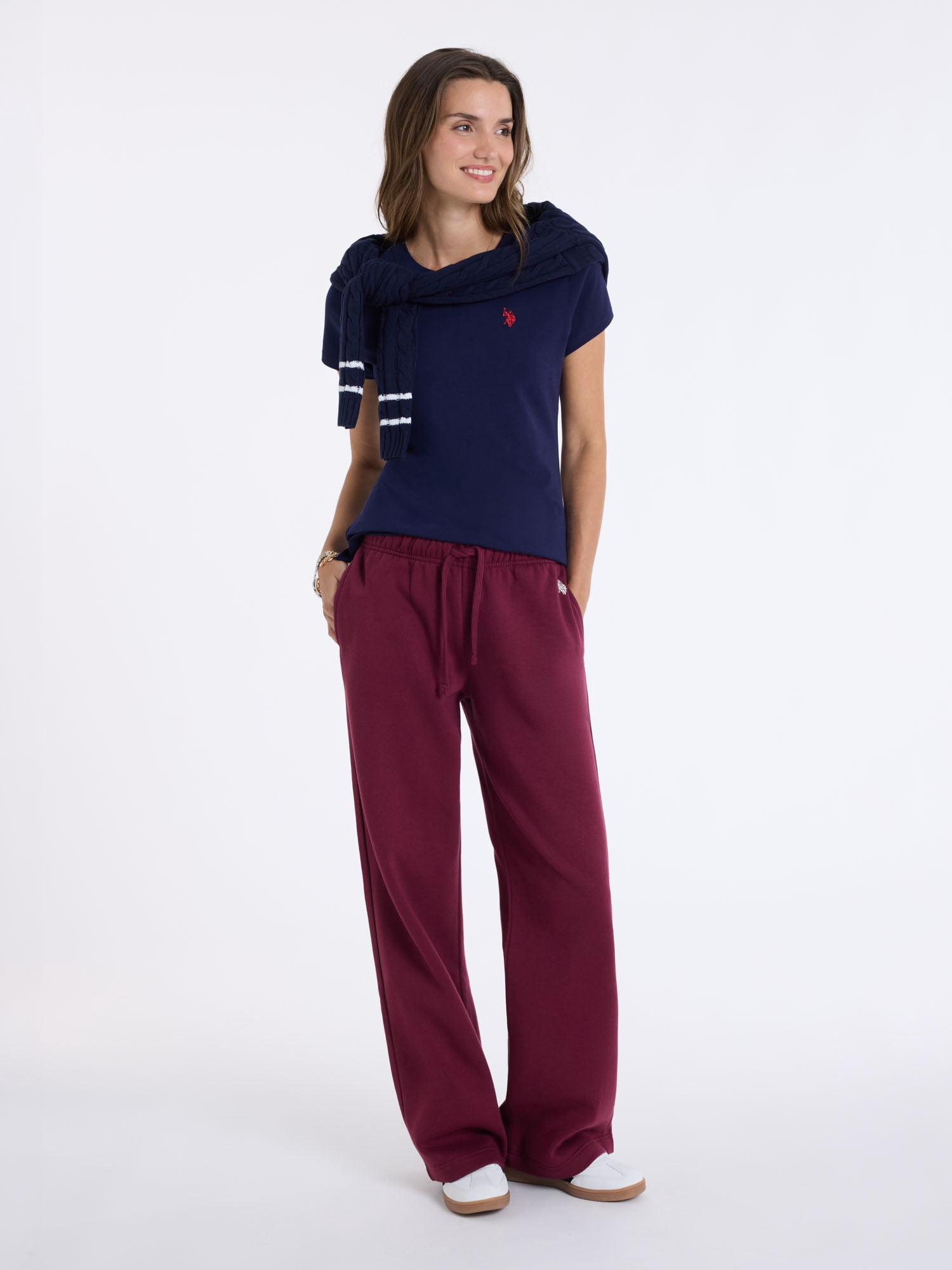 U.S. Polo Assn. Women's Luxury Feel Crew Neck Tee