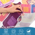 thumbnail image 4 of Yayeee Kitchen Valance Rod Pocket 54" x 18" Living Room Window Curtain, Colorful Jars, 4 of 6