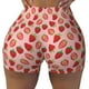 thumbnail image 2 of Fotbe Strawberries Shorts Sin Costuras – Shorts Deportivos de Cintura Alta para Mujer, Elásticos para Gimnasio, Yoga, Running o Ciclismo-Small, 2 of 8