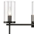thumbnail image 3 of Thomas Lighting - 3 Light Bath Vanity   Black Finish - Thomas Lighting, 3 of 4