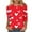 Multicolor, variant on Tbopshirt Valentine's Day T-Shirts for Women 3/4 Sleeve,Casual Crewneck Loose Love Heart Graphic Tees Summer Plus Size Tops,S-XXXXXL