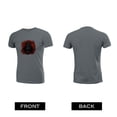 thumbnail image 2 of Coolnut Men's T Shirt Odor Protection Short, Cool Gorilla Mens Short Sleeve Tees, Grey Crew-Neck Casual Tee Shirts, 2XL, 2 of 6