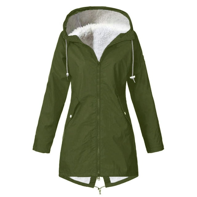 Manteau d'Hiver pour Femmes Mode Manteau à Manches Longues Cardigan Mi-Long Automne