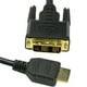 Eagle Electronics 181227 15Ft HDMI à DVI-D Simple Câble Plaqué Or – image 1 sur 1