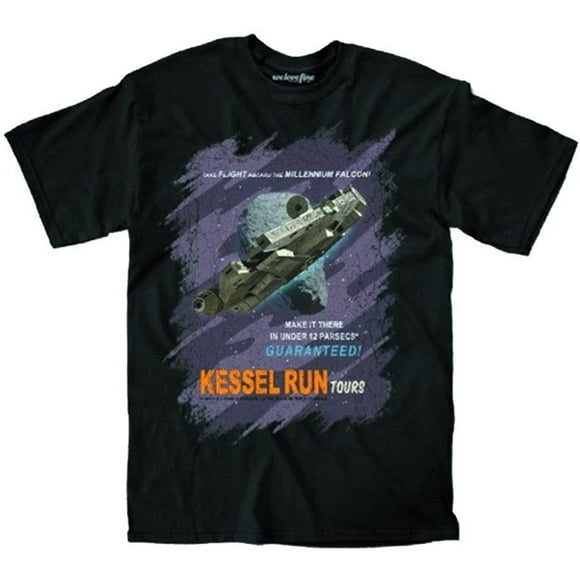 Star Wars Kessel Run Tours T-Shirt Noir pour Hommes