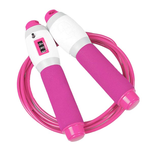 Jump rope with counter for fitness, endurance & weight loss