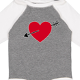 thumbnail image 4 of Inktastic Valentines Day Heart Arrow Boys or Girls Long Sleeve Baby Bodysuit, 4 of 5
