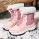 thumbnail image 1 of Botas de nieve de invierno para mujer, para viajes al aire libre, impermeables, antideslizantes, acolchadas, cálidas, de caña alta, de algodón, botas para mujer, 1 of 5