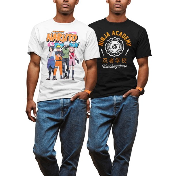 Graphic Tee Shirts Naruto Ninja Academy 