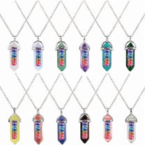 Alloy Colorful Rhinestone Necklace Pendant