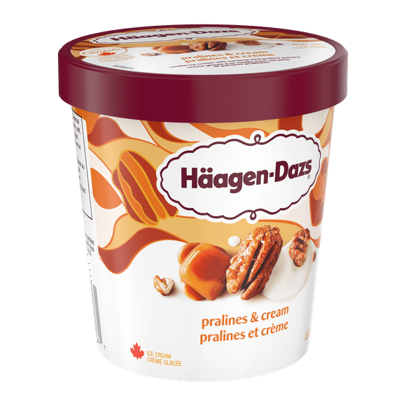 HAAGEN-DAZS Pralines & Cream, 450 ml