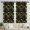 Softballs and Text, variant on Softballs and Text Black Pattern Blackout Curtains,Triple Weaved Fabric,Thermal Insulated,Room Darkening,Grommet Top,2 Panels,52x108in(132x274cm)