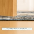 thumbnail image 5 of Addison Rugs Chantille Indoor/Outdoor Transitional Floral Pewter Machine Washable Rectangle Rug, 10' x 14', 5 of 8