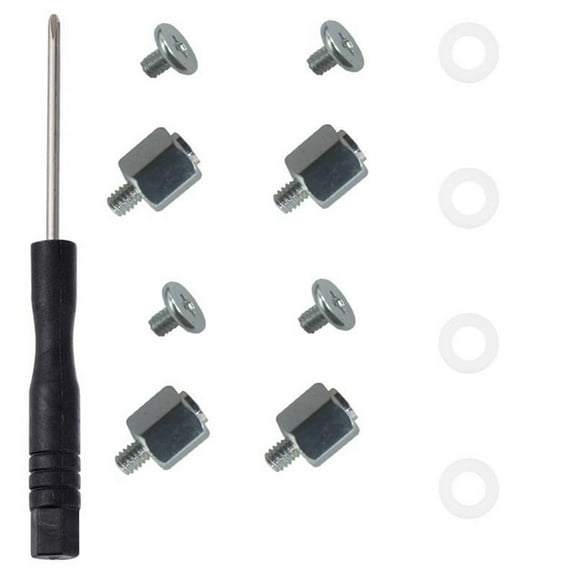 1Set M.2 SSD Screw Kit NGFF NVME SSD Standoff Mounting M.2 NGFF/NVMe Screw Set Stand Screw Hex Nut for A- M.2 SSD