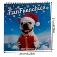 thumbnail image 3 of Runskmd French Bulldog Calendar 2026 - Large 12 Month 2026 Wall Calendar - Month to View Funny Frenchie Wall Planner, 3 of 7