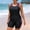 Pink, variant on Two Piece Tankini Swimsuits for Women Loose Fit Swimsuit Sporty Swimsuits Swimsuit Tank Top Tankini Tops for Women Tankini Swimsuit for Women Plus Size Tankinis Black 2XL