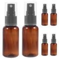 thumbnail image 1 of 6pcs 40ml Empty Plastic Dispenser for Storage Essential Oils Shower Gel Cosmetic Lotion(Brown), 1 of 9