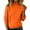 73#Orange, variant on Womens Mock Neck Long Sleeve Knit Sweaters Turtleneck Casual Lightweight Button Cuffs Fall Pullover Sweater Gray XL