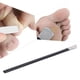 thumbnail image 3 of HERRAMIENTA DE PEDICURA DE REMOVEDOR DE CUTÍCULAS, CUCHILLO DE PEDICURA DE ACERO Resistente inoxidable a la Corrosión Portátil Profesional para Las Unas Encarnadas, 3 of 7
