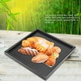 thumbnail image 1 of Wood Serving Tray,Square Shape Solid Wood Tea Tray Tea Serving Tray Stylish and Modern, 1 of 9