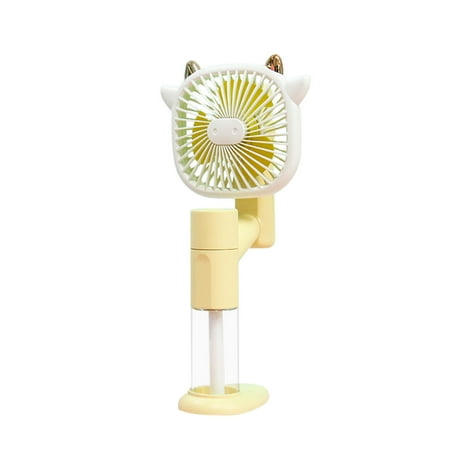 

Apmemiss Fans on Clearance Handheld Fan Portable Misting Fan USB Rechargeable Mini Fan With Spray Bottle Fans for Home
