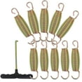 thumbnail image 1 of Minkissy 11Pcs Sturdy Trampoline Tension Springs Galvanized Steel For Light Industry Use And Recreation, 1 of 5