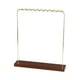 thumbnail image 3 of Soporte de Joyería Moderno con Ganchos Ahorro de Espacio de Encimera Duradero Colgante para Gemelos Colgantes Cadenas Estante de Soledad Soporte organizador de joyas, 3 of 10