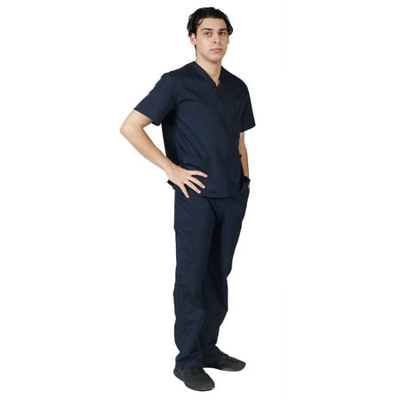 

Natural Uniforms Unisex 6 Pocket Scrub Set
