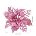 thumbnail image 3 of Flowers for Christmas Decorations Hydrangeas Artificial Flowers Wreath Flowers Artificial DIY Christmas Tree Garland Year Long Flowers Real Looking Artificial Flowers Decorative Floral, 3 of 7