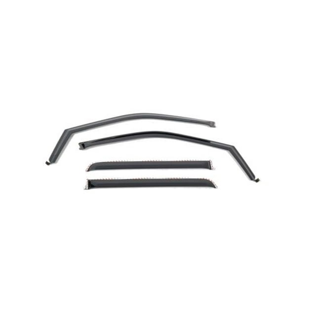 Putco Rainguard 580065 Element; Low Profile; In-Channel With Tape; Smoke; Polycarbonate; Set Of 4; Also Use New Number 4010115CC