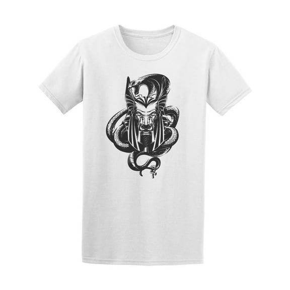 Gothic Greek Anubis Deity Dog T-Shirt Men -Image by Shutterstock, Male Small