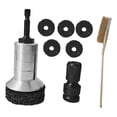 thumbnail image 4 of Eliminación de óxido en los pernos,Herramienta para eliminar el óxido de las ruedas Kit de limpieza del cubo de la rueda,Limpiador de pernos de rueda para llave de impacto de Plata con pincel, 4 of 7