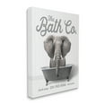 thumbnail image 4 of Stupell Industries Elephant in Bathtub Animals & Insects Painting Gallery Wrapped Canvas Print Wall Art, 24 x 30, 4 of 8