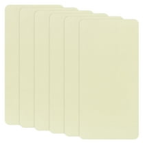 Uxcell 6-Pack Polyester Repair Patches, 7.9 x 3.9" Self-Adhesive Fabric Repair Patches for Sofas, Beige