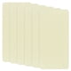 thumbnail image 1 of Uxcell 6-Pack Parches de Reparación de Poliéster, 7.9 x 3.9" Parches de Reparación de Tela Autoadhesivos para Sofás, Beige, 1 of 1
