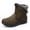 Green, variant on Hinvhai Winter Snow Boots for Womens ,Warm Fur Lined Zipper Ankle Booties Comfortable Outdoor Waterproof Non Slip Boots for Women Wine 8.5(41)