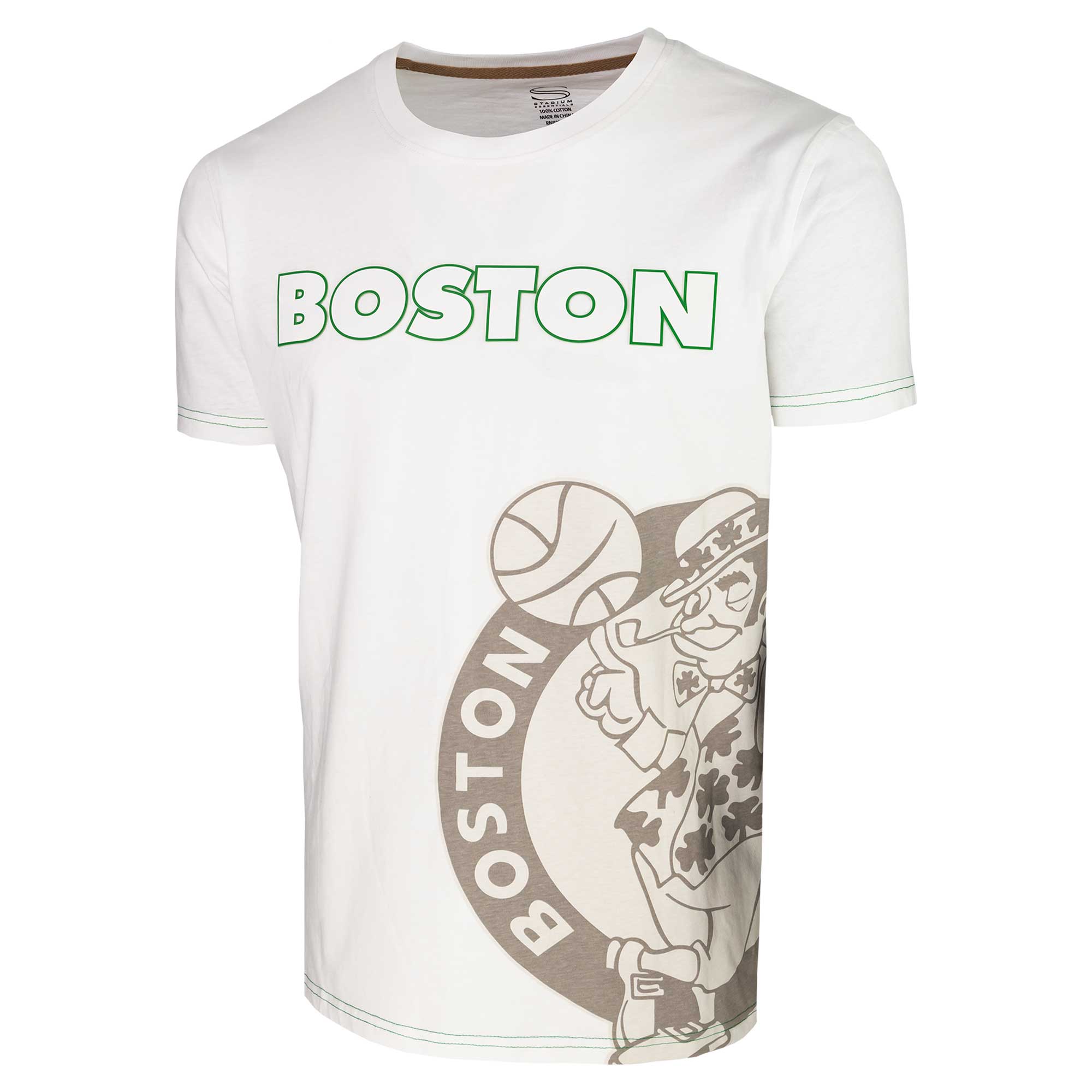 Unisex Stadium Essentials White Boston Celtics Scoreboard T-Shirt