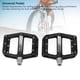 thumbnail image 4 of Pedales de Ciclismo de Aleación de Aluminio, Ligeros, Antideslizantes, Grandes, Universales, Para Ciclistas, 4 of 7