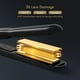 thumbnail image 5 of Terviiix Mini plancha alisadora para cabello corto con temperatura ajustable, mini plancha de pelo de viaje de cerámica portátil pequeña de 1/2 pulgada para hombres, color negro, 5 of 5