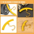 thumbnail image 2 of KAKOWELY rim guards for car rims 6pcs Tire Machine Rim Protectors Anti-Scratch Motorcycle Wheel Rim Hub Center Guards Durable Car Wheel Rim Protector Decor Strip, 2 of 5