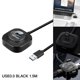 thumbnail image 5 of 4 puertos USB Hub Portable Multiport Splitter Adapter Extender para libro Laptop PC Usb3.0 negro 1.5m Jinwen Divisor de hub, 5 of 8