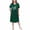 A10-GreenBlessed, variant on Plus Size Nightgowns for Women V Neck Short Sleeve Nightshirts Sleepwear