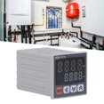 thumbnail image 4 of PID Thermostat, Intelligent Temperature Controller High Wiring Density 48x48mm  Sensitivity Minimal Delay With Accessories For Boiler Equipment, 4 of 8